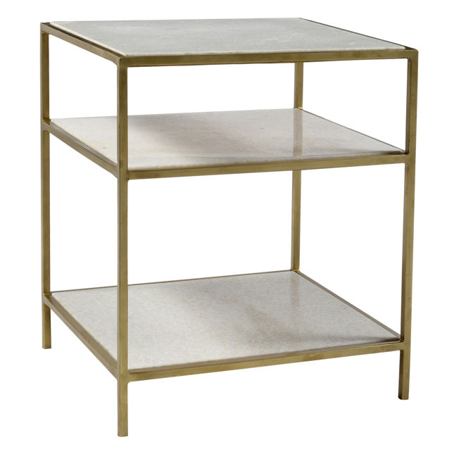 Picture of HIGGINS SIDETABLE BRASS