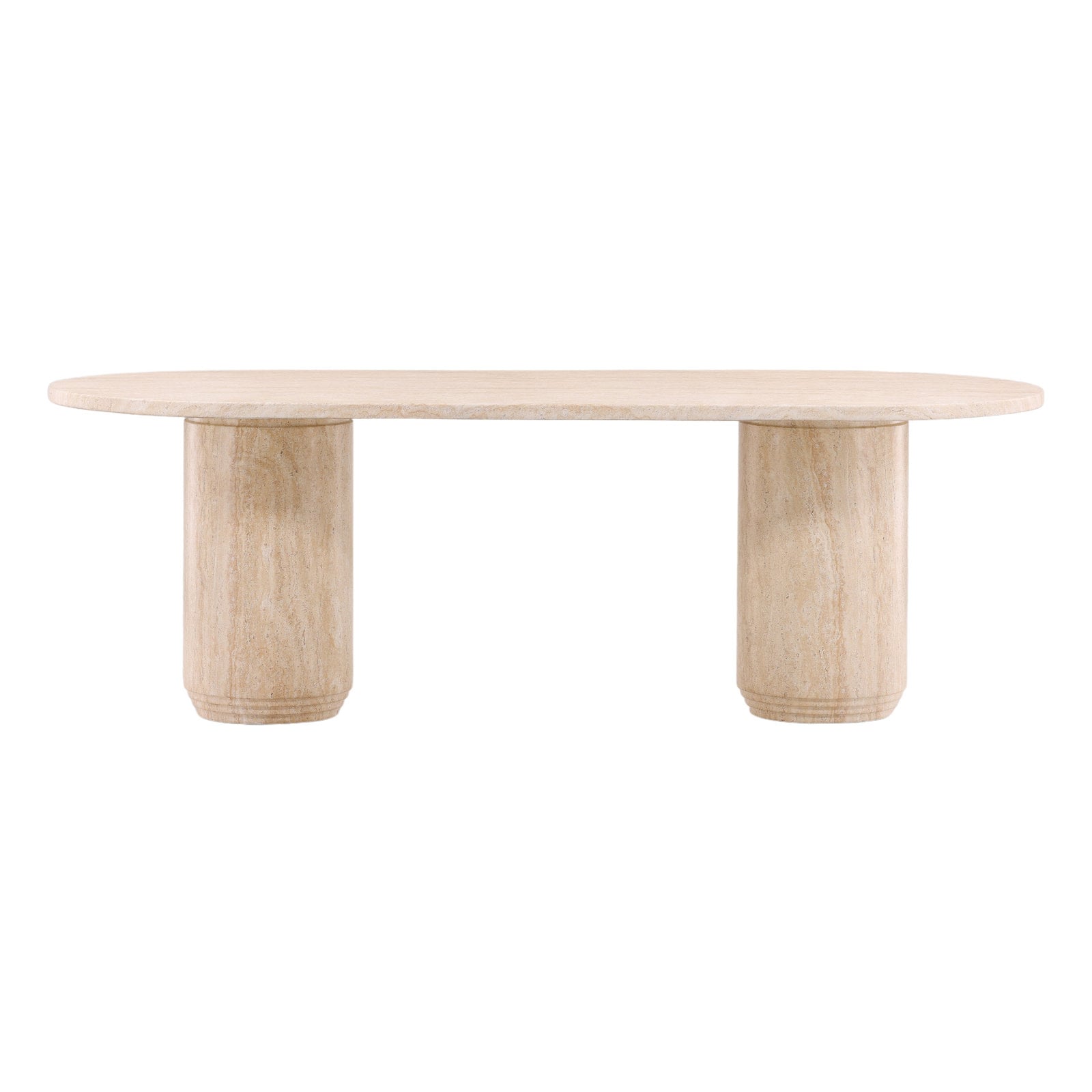 West Coast Double Pedestal Dining Table — Premium Decor SD